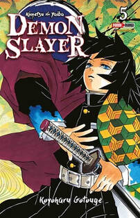 Cover of Demon Slayer volume 5
