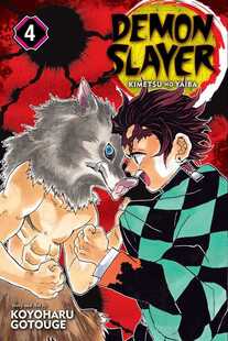 Cover of Demon Slayer volume 4