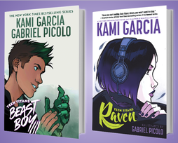 Covers of Beast Boy and Raven 