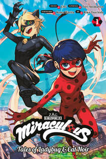 Cover of Miraculous Tales of Ladybug & Cat Noir volume 1. 