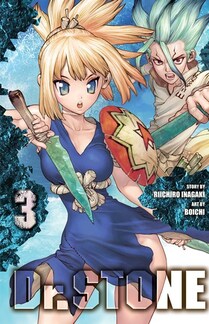 Cover of Dr. Stone vol 3